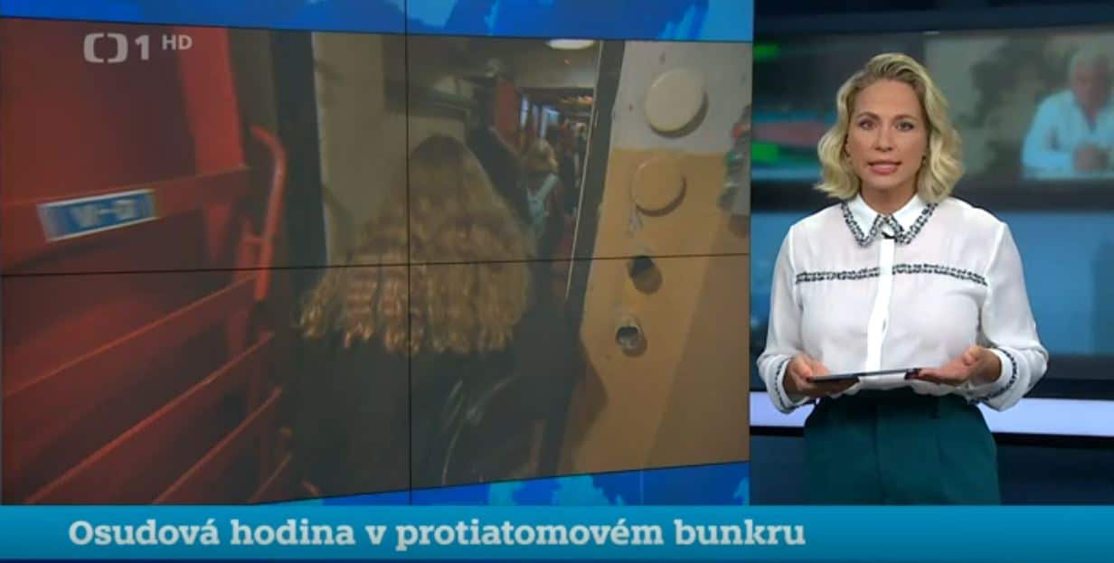 Reportáž Osudová hodina ve zpravodajství České televize